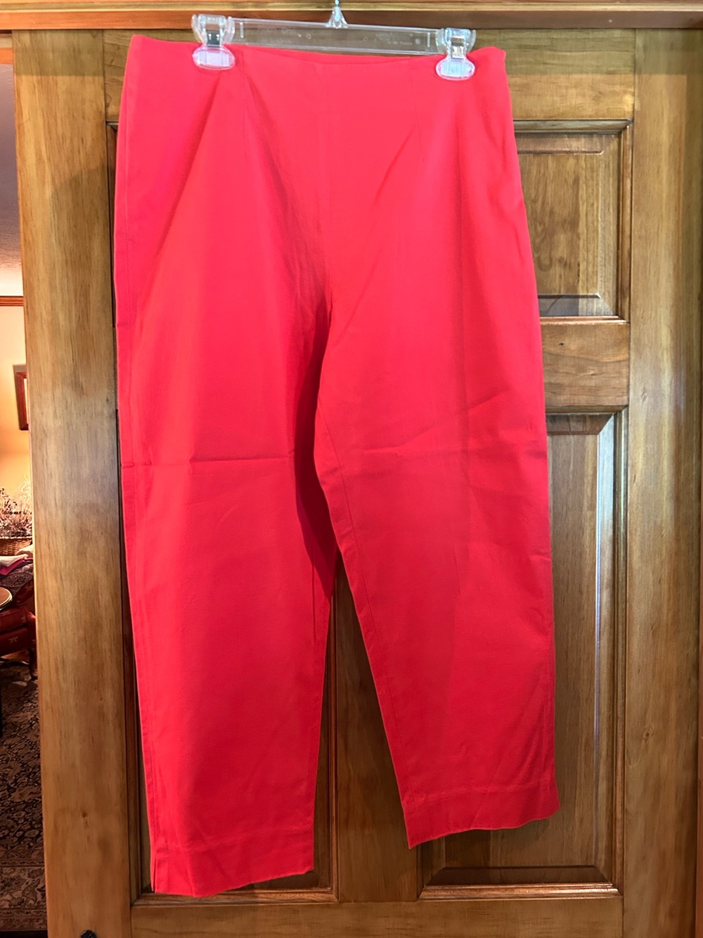 Josephine Chaus Vibrant Orange Tailored Pants